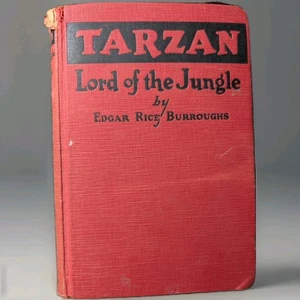 TARZAN LORD OF THE JUNGLE HC Book 1928 EDGAR RICE BURROUGHS  - Imagen 1 de 5