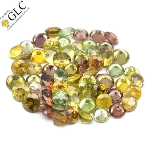 💎 GLC CERTIFIED 63p Lot 18.08ct t.w Natural Multi Color Zircon - Unheated, Gems - Picture 1 of 6