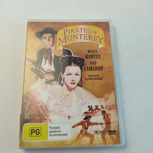 Piratas de Monterey DVD 1947 Maria Montez Rod Cameron aventura clásica - Imagen 1 de 4