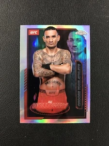 2025 Topps Chrome UFC #MCL-16 Max Holloway Mission Control Refractor - Picture 1 of 2