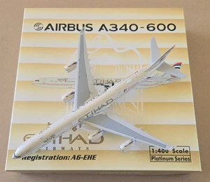 1:400 Phoenix Airbus A340-600 Etihad Airways Formula 1 A6-EHE - Picture 1 of 5