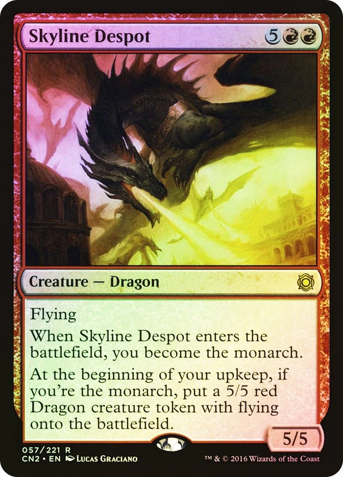 MTG FOIL Skyline Despot  - Conspiracy: Take the Crown #057 - Image 1 of 1