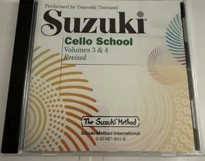 CD Suzuki Cello School volúmenes 3 y 4 revisado Tsuyoshi Tsutsumi - Imagen 1 de 2