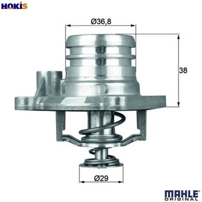 THERMOSTAT COOLANT TI 13 92 FOR VAUXHALL AGILA/Mk OPEL Z 10 XEP 1.0L 3cyl 1.2L - Image 1 of 4
