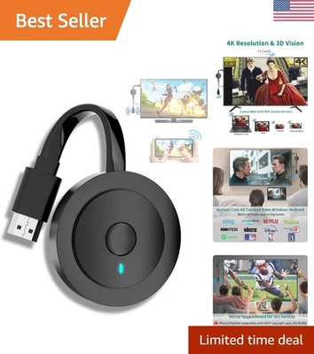 4K Streaming Adapter with HDMI & App Control - Perfect for Home Entertainment - Image 1 of 4