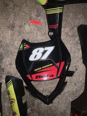 Plastics + Graphics Beta RR 2020 2021 2022 decals applied - Image 1 of 4