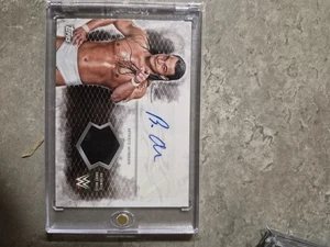 2015 Topps WWE Undisputed Rookie Patch Auto  Relic BO DALLAS  - Picture 1 of 8