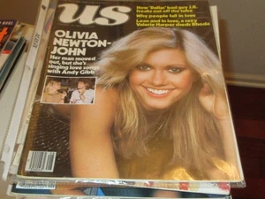 Olivia Newton-John  ,  Andy Gibb ,  US Magazine , Fed. 19, 1980 , - Bild 1 von 1