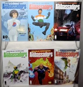 The AMBASSADORS #1 - 6 | Variant Cover Set | Millarworld | Image Comics - Picture 1 of 8