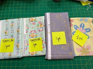 Mad Hatter/Alice in Wonderland/and other total 3 1/2 yds - Picture 1 of 3