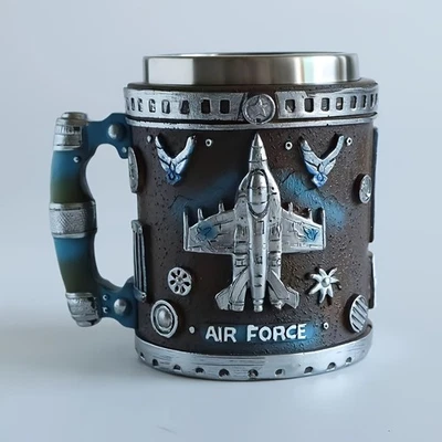 Taza 3D Ejército Personalizada Militar, Taza de Café Regalo para Veteranos Foto 1 de 4