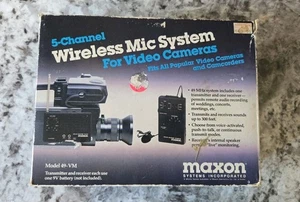 Maxon Wireless Mic System Model 49-VM 5-Channel - Picture 1 of 6