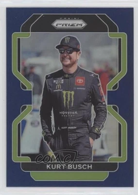 2022 Panini Prizm Blue Prizm Kurt Busch #44 - Image 1 of 2