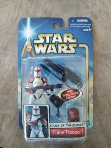 STAR WARS Attack of the Clones Clone Trooper #17 Action Figure HASBRO 2002 - Picture 1 of 2
