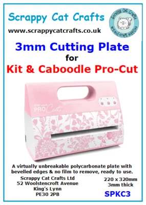 Kit & Caboodle Pro Cut 3mm Cutting Plate by Scrappy Cat Crafts