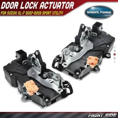 Actuador de bloqueo de puerta delantero utilitario deportivo Suzuki XL-7 2007 2008 2009 2 piezas Foto 1 de 4