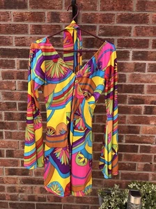 Go Go, Ladies Size Xl/16,multicoloured Tunic Dress - Picture 1 of 5