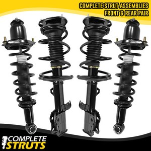 2003-2008 Toyota Corolla Front & Rear Complete Struts & Coil Spring Assemblies