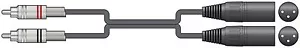 Cable de plomo macho Chord Classic doble doble RCA Phono a XLR 3M 190.059 - Imagen 1 de 1