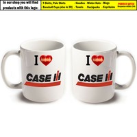 I Love Case IH Agriculture Mug Tractor Logo Cup Accessories Tea Coffee Gift Farm