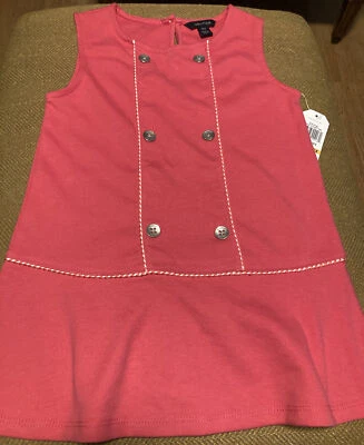 Nautica pink  girls 6X sleeveless dress - Image 1 of 2