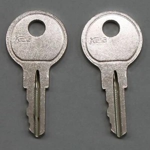 2 keys for Husky Tool Box Home Depot Cut to your code: 001-005/B01-B05/T01-T05 - Picture 1 of 2