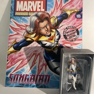 CLASSIC MARVEL FIG COLL MAG #155 SONGBIRD EAGLEMOSS PUBBLICAZIONI LTD - Foto 1 di 11