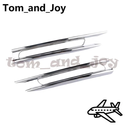 2Pcs Bumper Foglight Bezel Cover Trim Front L+R Fit Mercedes-Benz ML-Class ML550 - Изображение 1 из 4