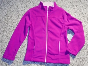 Fleece Mädchen Tops lila Reißverschluss Jacke Danskin jetzt Größe 14/16 - Bild 1 von 4