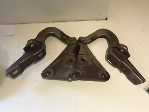 PORSCHE 911 S SC 1970's BONNET HINGES PAIR SET X2 - Picture 1 of 10