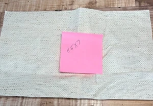 Geiger Stoff Stoff Rechteck 11,5" x 7" Neutrale Farbe Kreuzstich 14 Stück - Bild 1 von 2