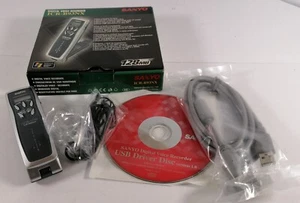 Sanyo ICR-B93NX Digital Voice Recorder Diktiergerät - Originalverpackt - Bild 1 von 5