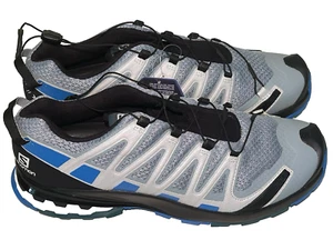Salomon Hombres 9.5 XA PRO 3D v8 Trail Running Zapatos Pizarra/Azul Aster/Pacific Quick - Imagen 1 de 8