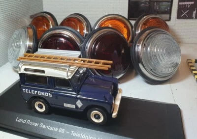 Land Rover External Lights Set Series 2 2a OEM Lucas L488 Glass Lens Complete - Image 1 of 4