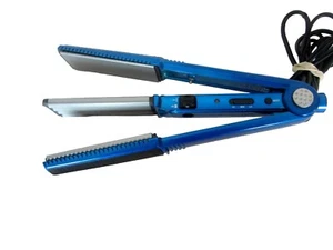 Infiniti Conair S6B 2 in 1 Crimp or Straighten Hair Styler 1.5 in Ceramic Blue - Picture 1 of 5