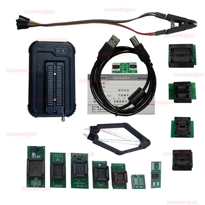 XGecu T48 [TL866-3G] Programmer for EEPROM SPI NAND Flash EMMC QFN8 + 14 parts - Image 1 of 4