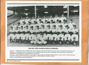 NEW YORK YANKEES WORLD CHAMPIONS 1952 TEAM PICTURE - Picture 1 of 2