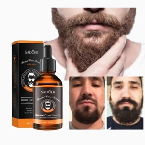 Beard Growth Oil Serum SADOER For Men Fast Growing Beard Mustache Facial Hair Gr - Picture 1 of 9