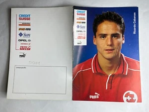 RICARDO CABANAS-National Team SWITZERLAND 2002-SFV-ASF-1.FC Köln-Guingamp-AK - Picture 1 of 2