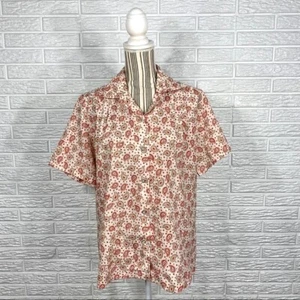 Vintage Cos Cob Paisley gemustertes Hemd mit Knopfleiste Large Extra Large Cottagecore - Bild 1 von 6