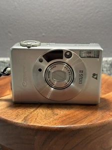 CANON IXUS II Camera With Zoom Lens 3-46mm Untested - Picture 1 of 5