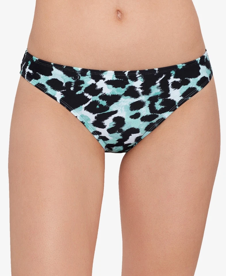 MSRP $20 Salt + Cove Women's Spot On Printed Hipster Bikini Bottoms Blue Size XL - Image 1 of 1