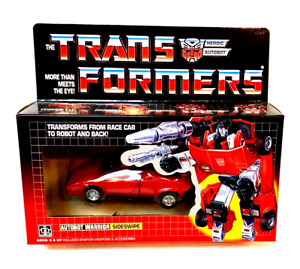 Transformers G1 IDW Sideswipe Reissue 84 Action Figure Robot Collect Toy MISB