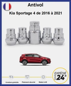 Ecrous antivol de roues Kia Sportage 4 (QL) de 2016 à 2021 - Photo 1 sur 1