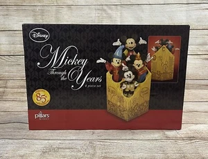 DISNEY ENESCO Pillars Mickey Mouse Through the Years 85th Anniversary 4 PC Set - Picture 1 of 5