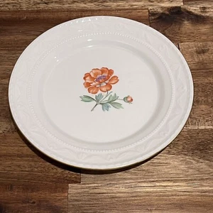 Vtg KPM Berlin Germany Porcelain Hand-Painted Carnation Flower 6" Plate / Dish - Picture 1 of 5