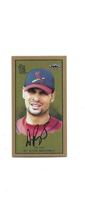 2003 Topps 205 Polar Bear Mini #3 Albert Pujols, St. Louis Cardinals - Image 1 of 3