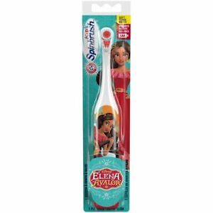 Kids ELENA of AVALOR Electric Spinbrush Battery Operated Toothbrush FREE Ship