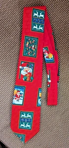 2 Men's Musical Christmas Neck Ties - Picture 1 of 4