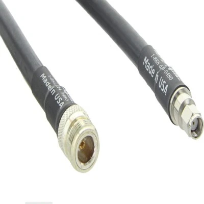 MPD Digital - LMR400 RF Coaxial Cable with N Female and RP-SMA Male - Image 1 of 2